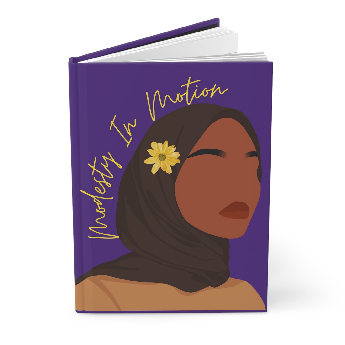 Modesty In Motion Hardcover Journal Matte