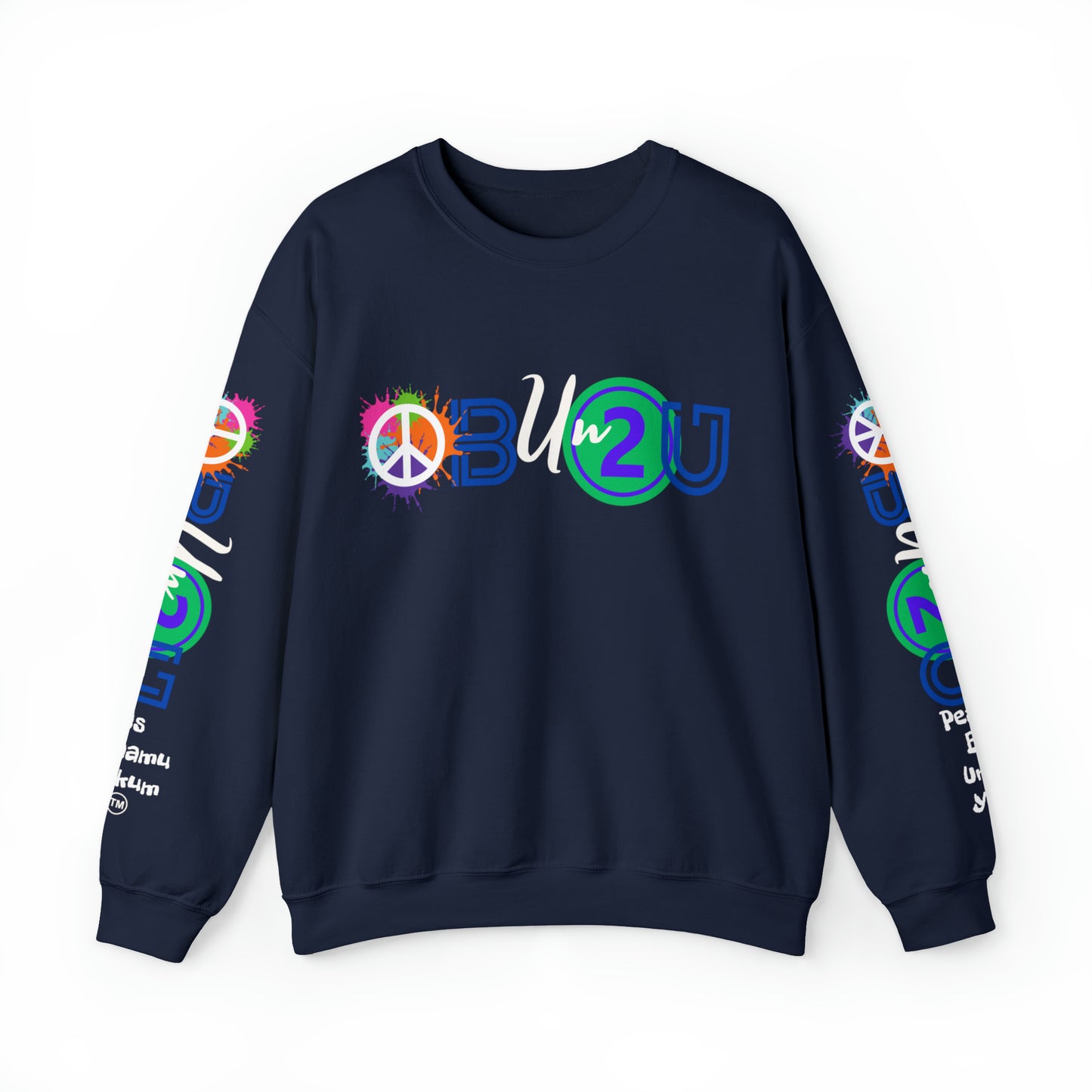 Peace Be Unto You / As Salaamu Alaikum Unisex Heavy Blend™ Crewneck Sweatshirt
