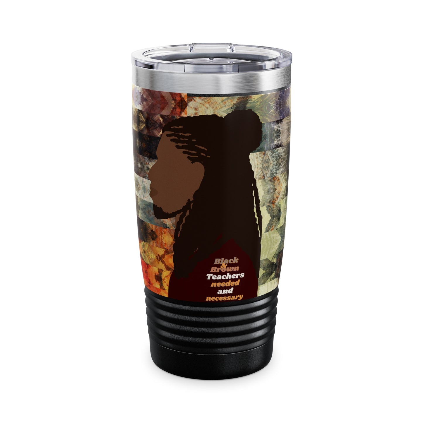 Black Teachers Needed and Necessary Ringneck Tumbler, 20oz
