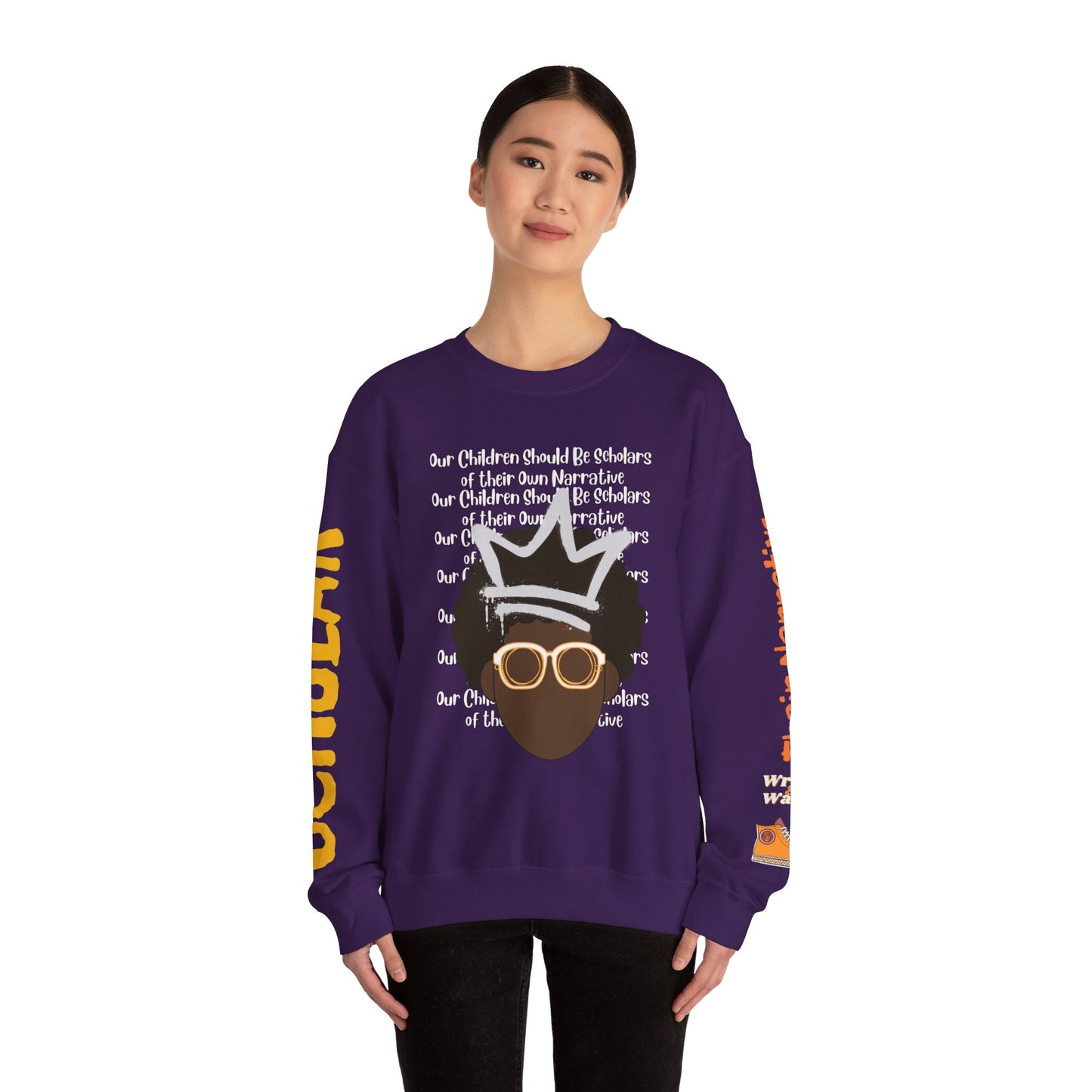 Scholar All Over Print Unisex Heavy Blend™ Crewneck Sweatshirt