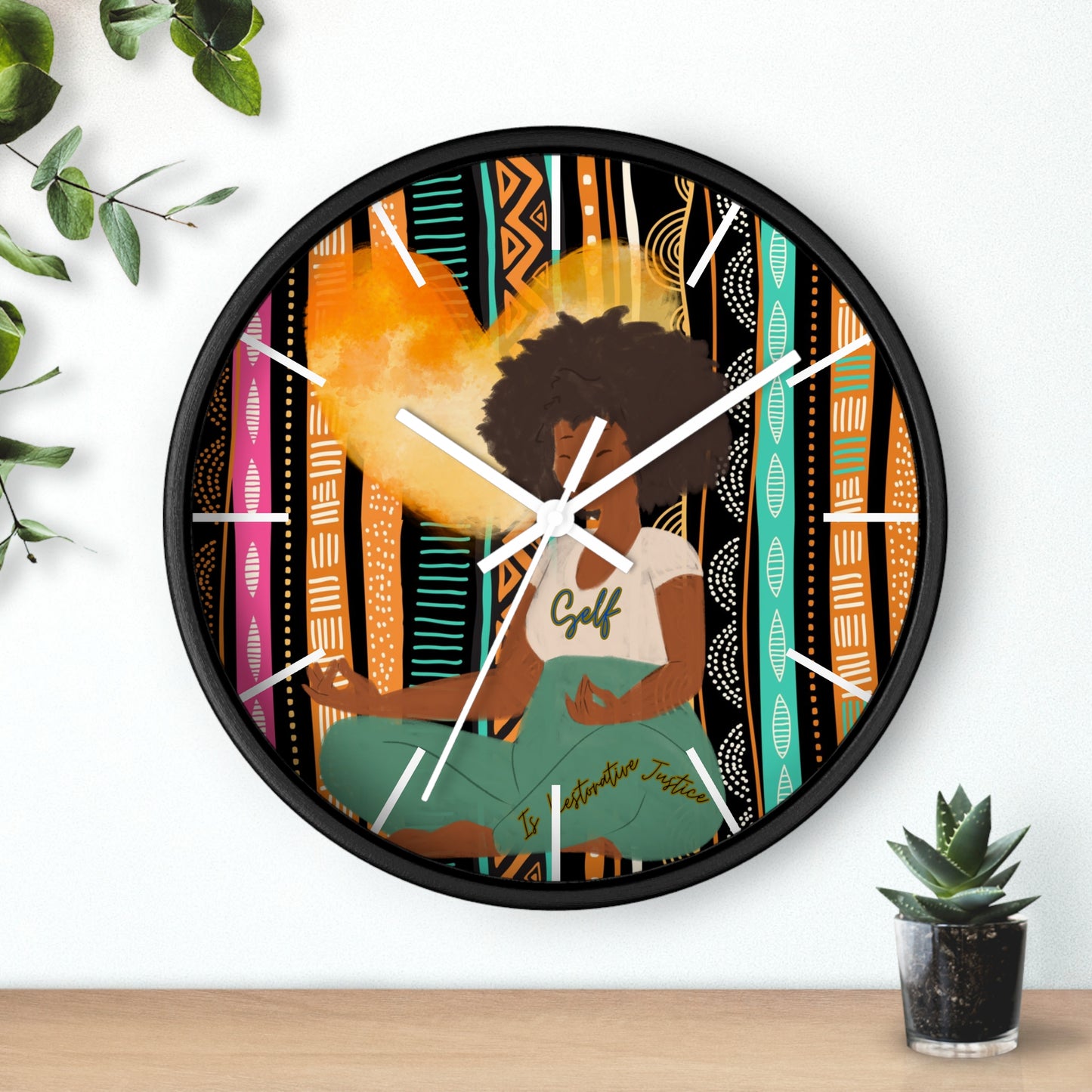 Vet Your Vicinity Wall Clock