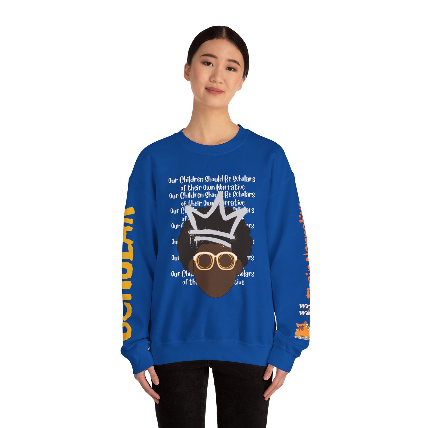 Scholar All Over Print Unisex Heavy Blend™ Crewneck Sweatshirt