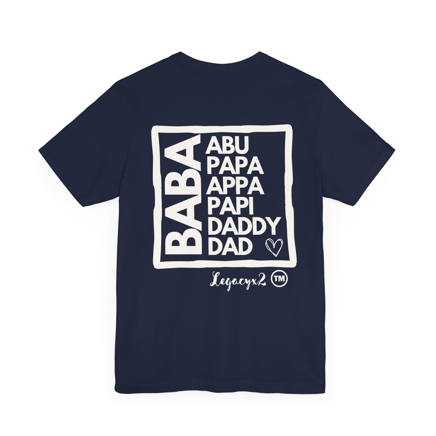 BLESSED BABA Jersey Short Sleeve Tee