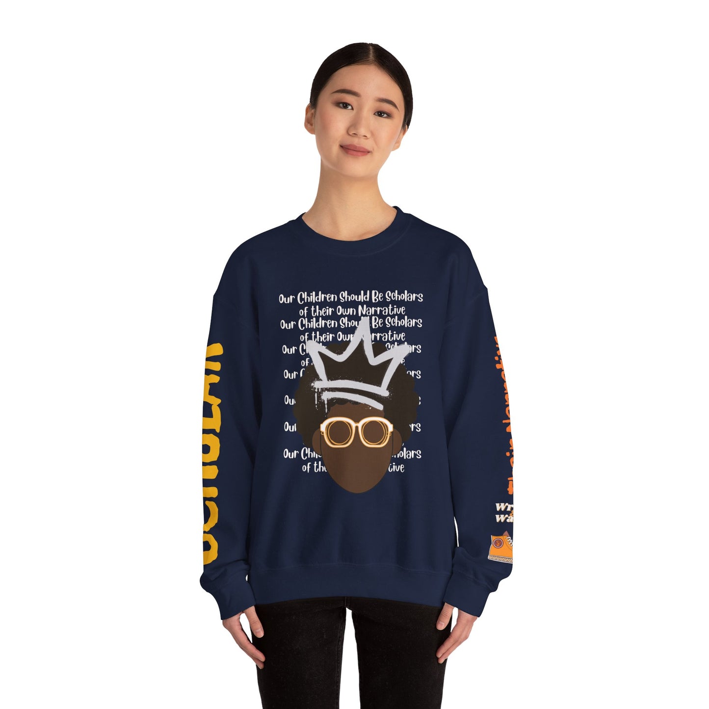 Scholar All Over Print Unisex Heavy Blend™ Crewneck Sweatshirt