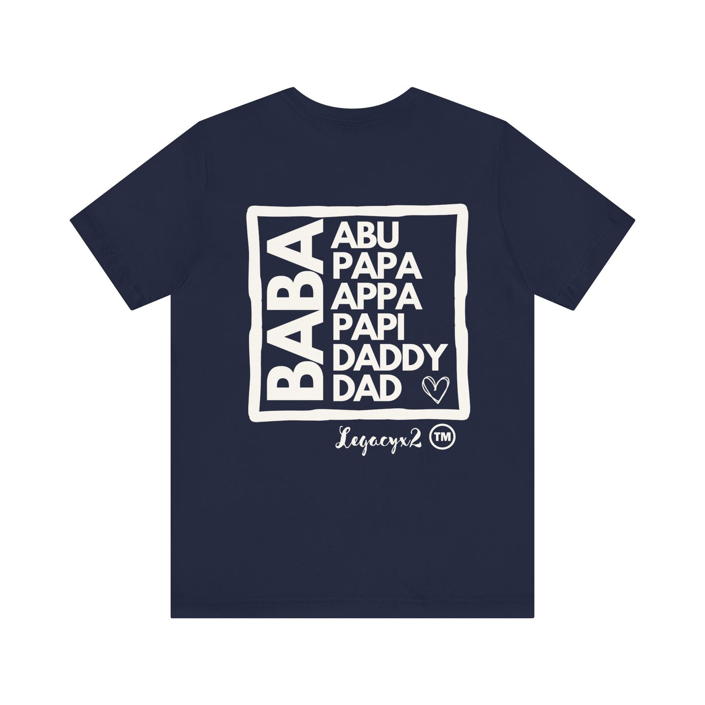 BLESSED BABA Jersey Short Sleeve Tee
