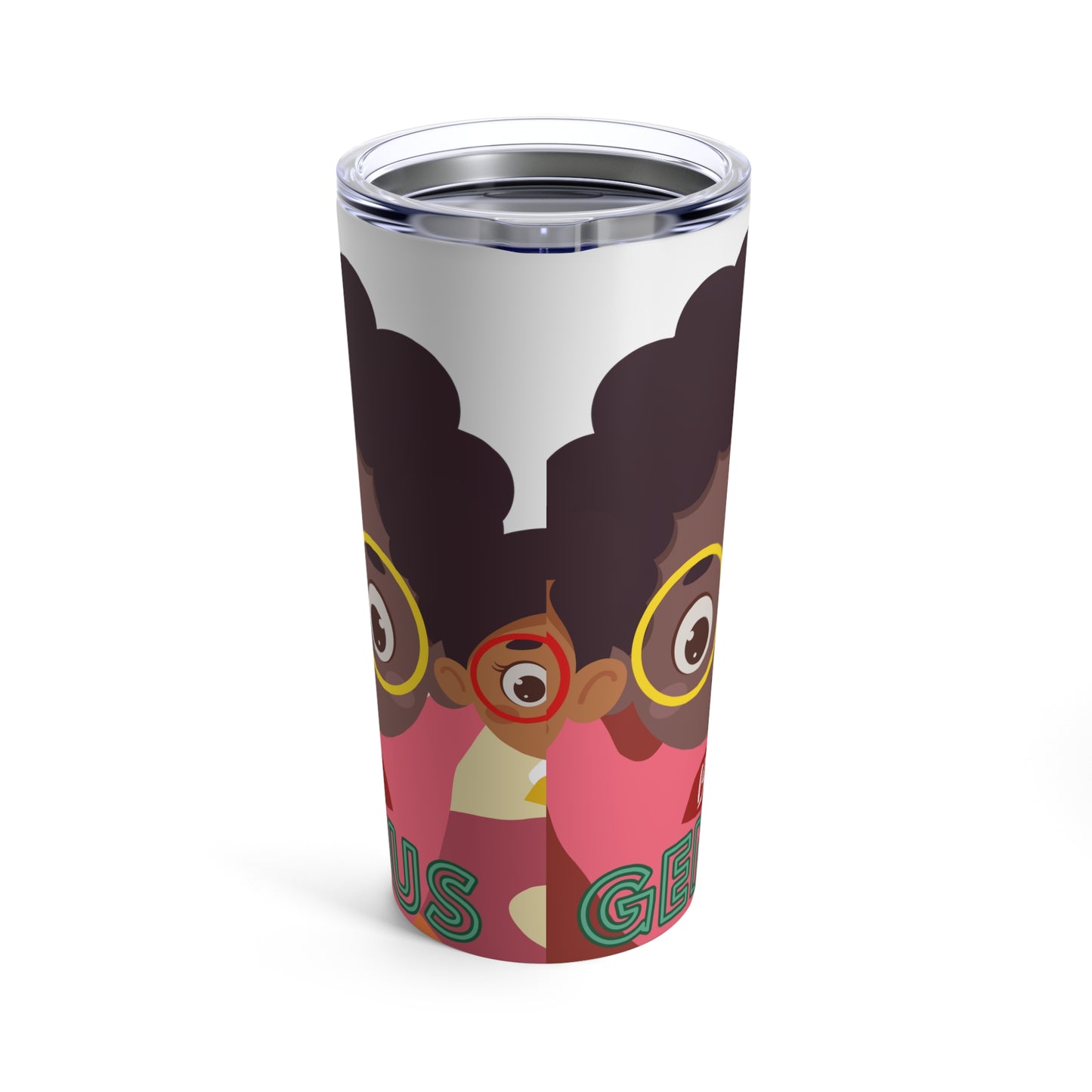 Little Mandela Black Genius Tumbler 20oz