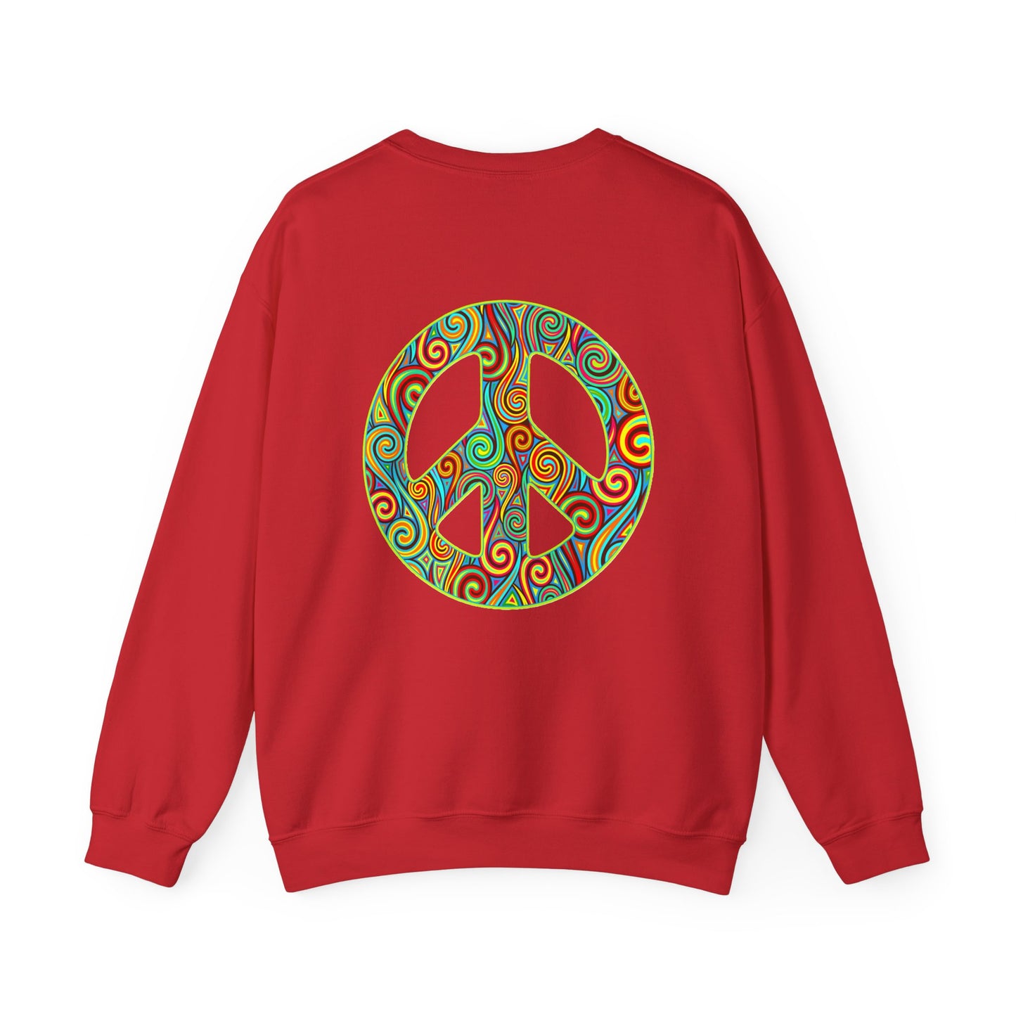 Vetting Her Vicinity to Keep Her Peace Unisex Heavy Blend™ Crewneck Sweatshirt