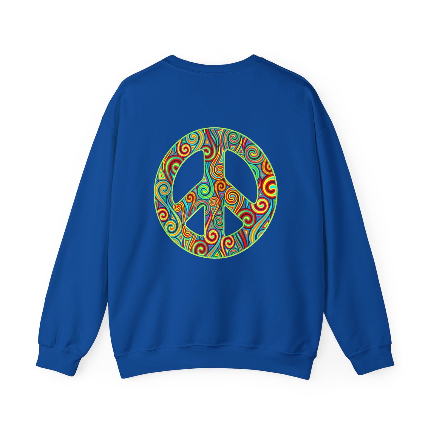 Vetting Her Vicinity to Keep Her Peace Unisex Heavy Blend™ Crewneck Sweatshirt