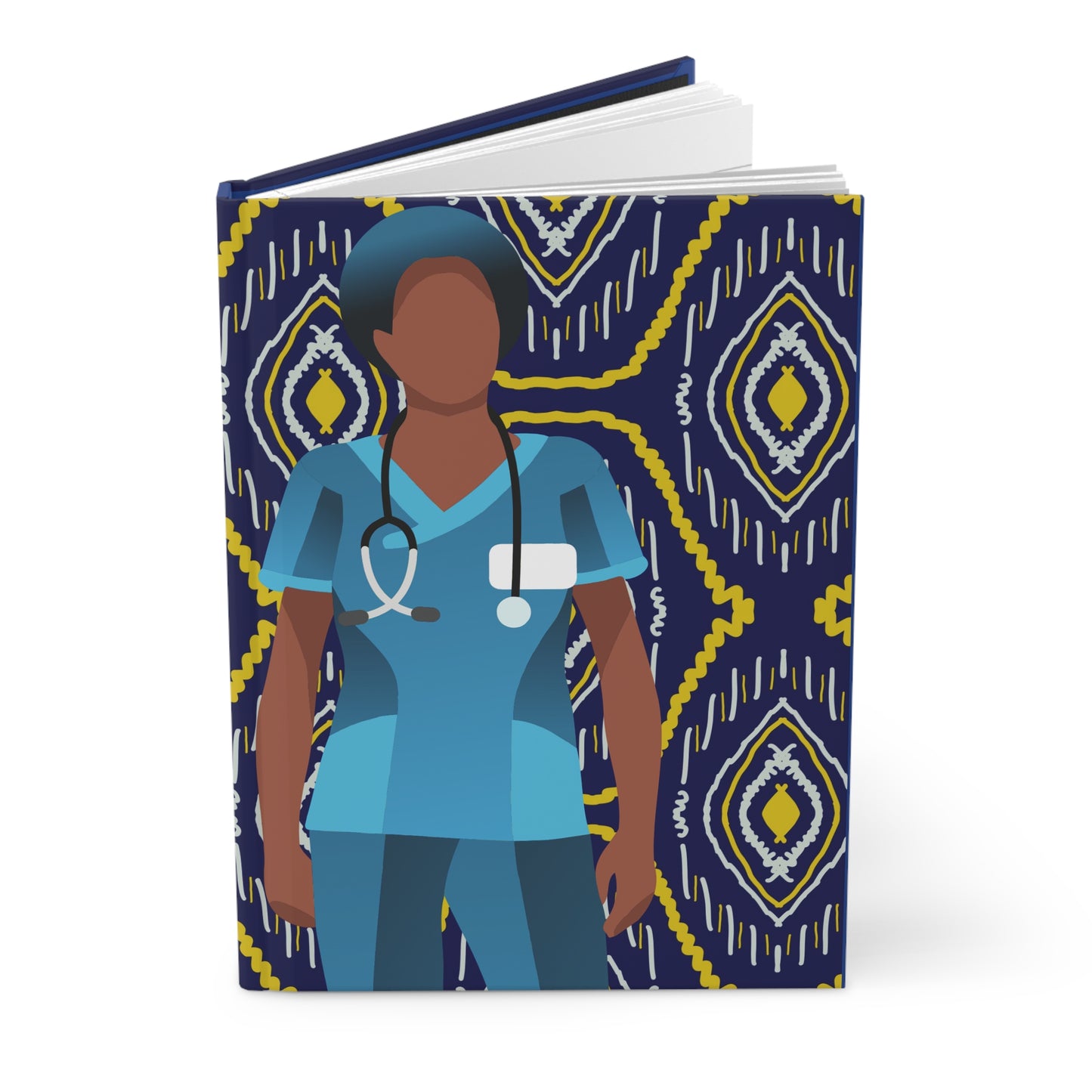 Healing Hands, Nurses Notating Hardcover Journal Matte