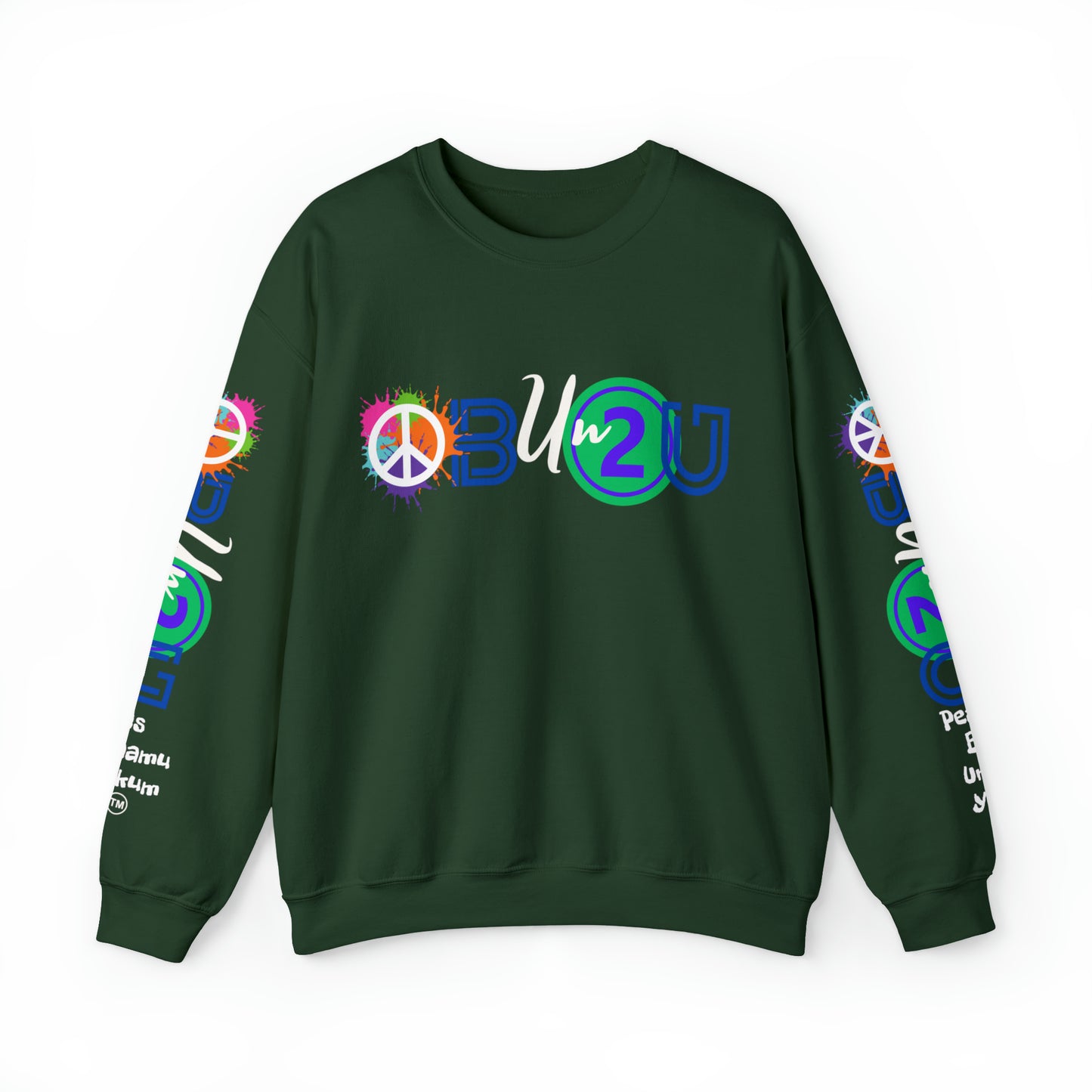 Peace Be Unto You / As Salaamu Alaikum Unisex Heavy Blend™ Crewneck Sweatshirt