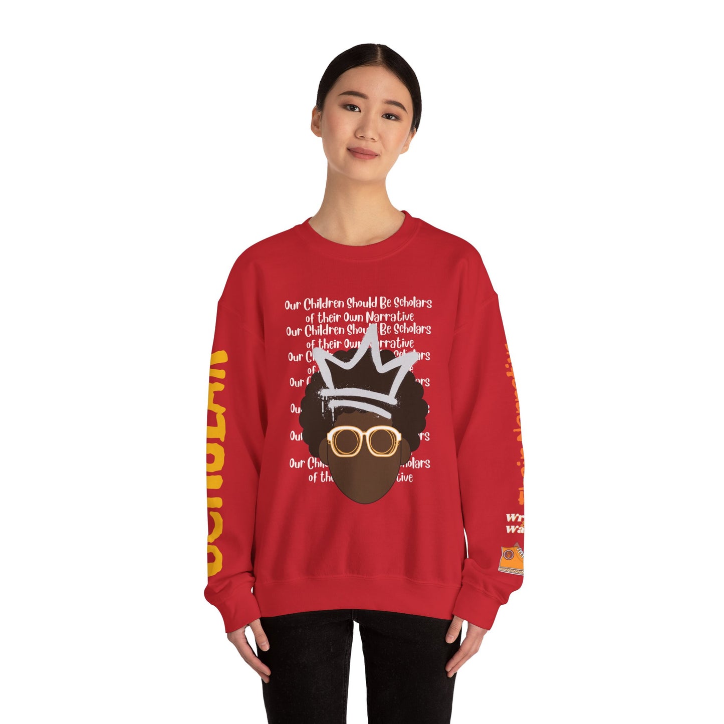 Scholar All Over Print Unisex Heavy Blend™ Crewneck Sweatshirt