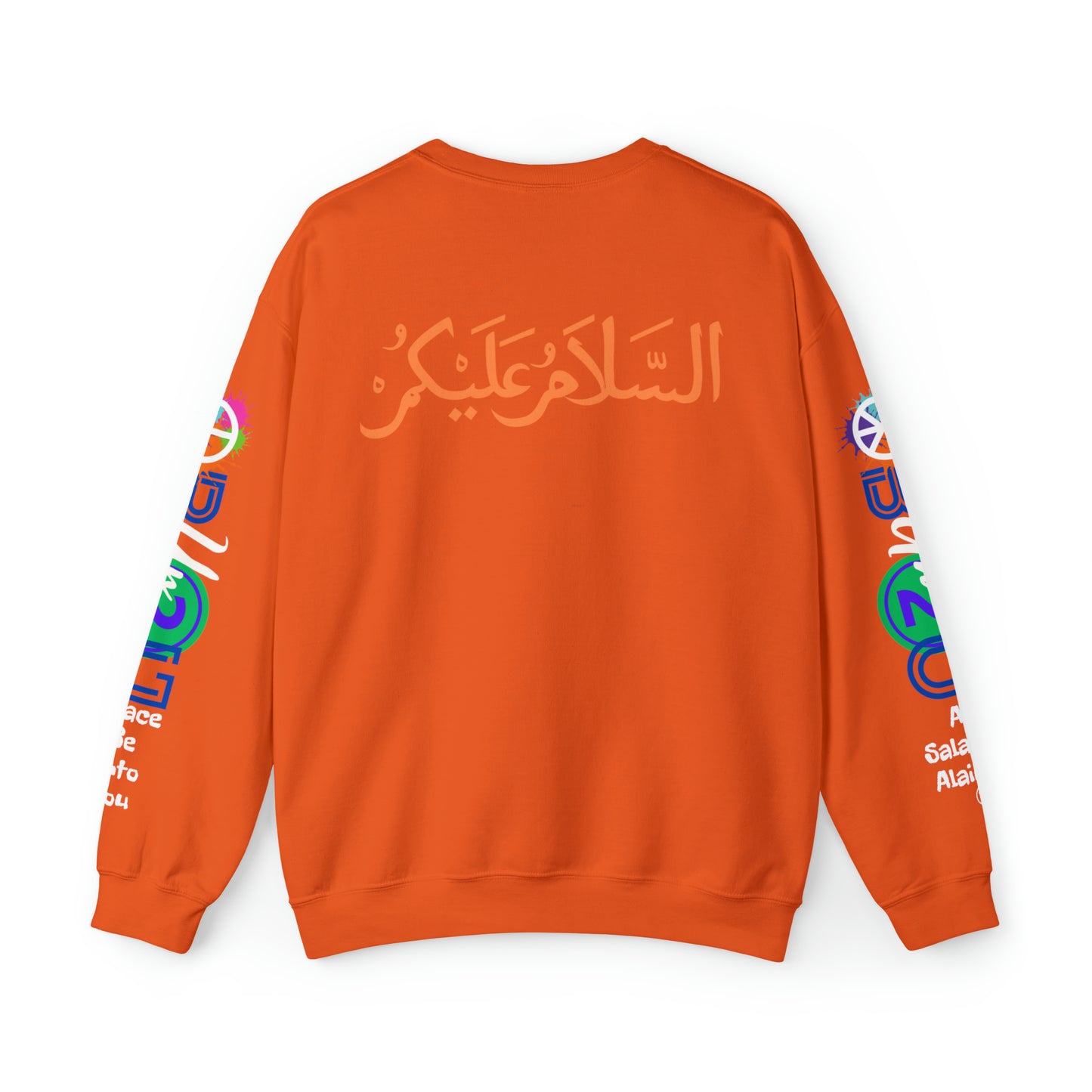 Peace Be Unto You / As Salaamu Alaikum Unisex Heavy Blend™ Crewneck Sweatshirt