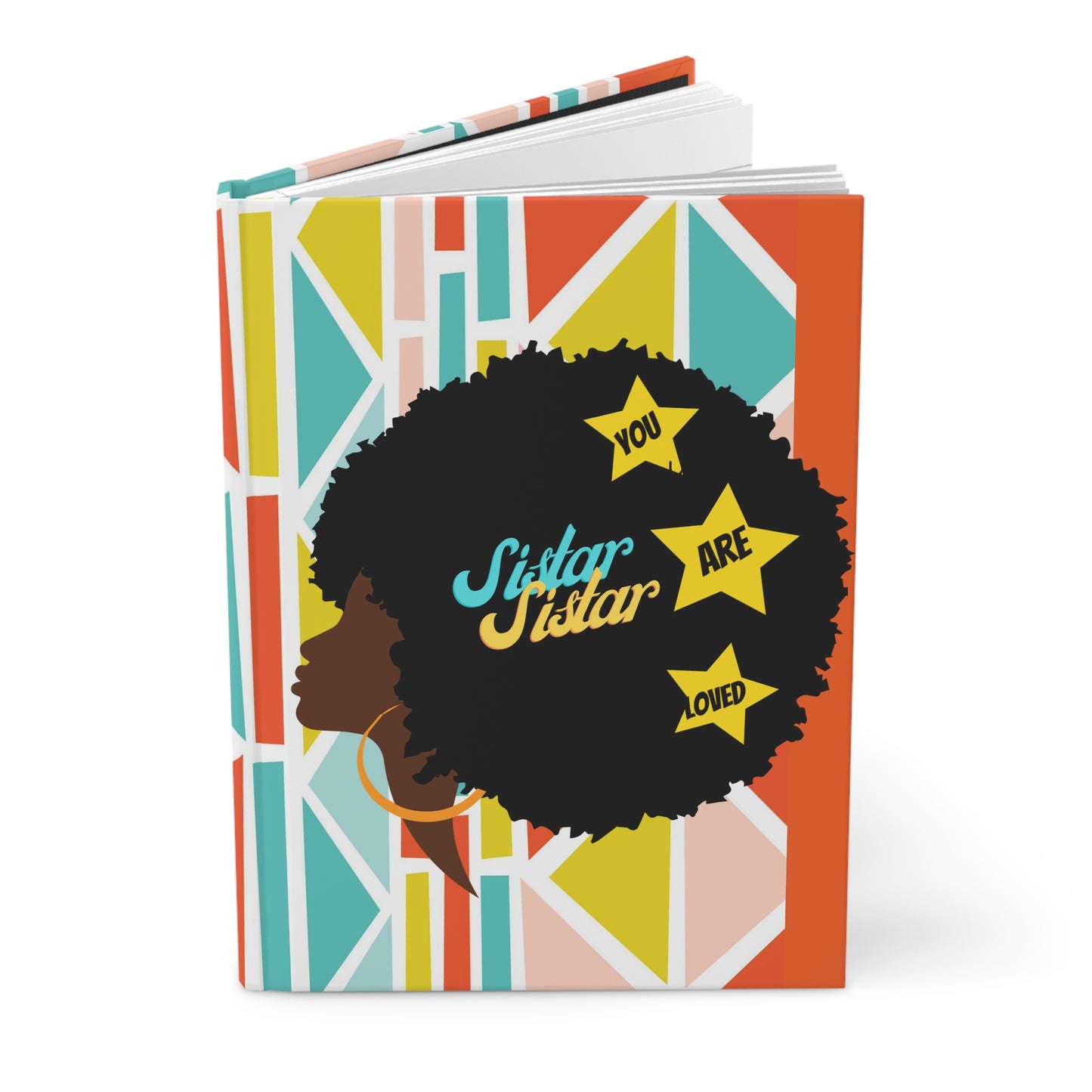 Sistar You Are Loved Hardcover Journal Matte