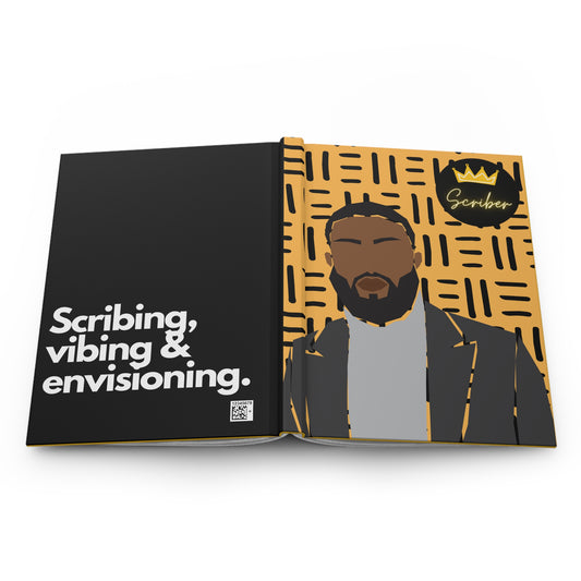 Scribing & Vibing Hardcover Journal Matte