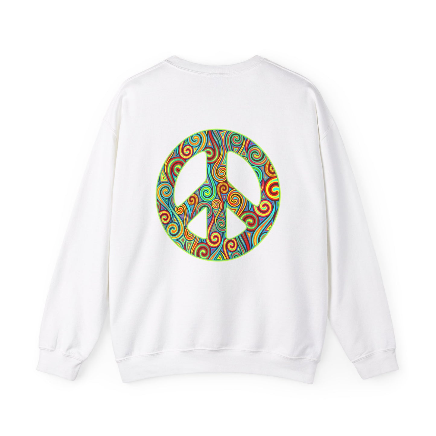 Vetting Her Vicinity to Keep Her Peace Unisex Heavy Blend™ Crewneck Sweatshirt