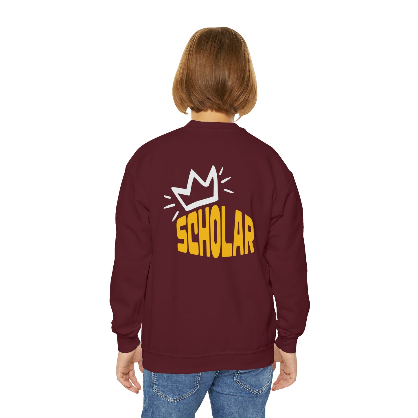 LITTLE Aisha Youth Sweatshirt "Our Scholars Should be Scholars of Their Own Narrative"