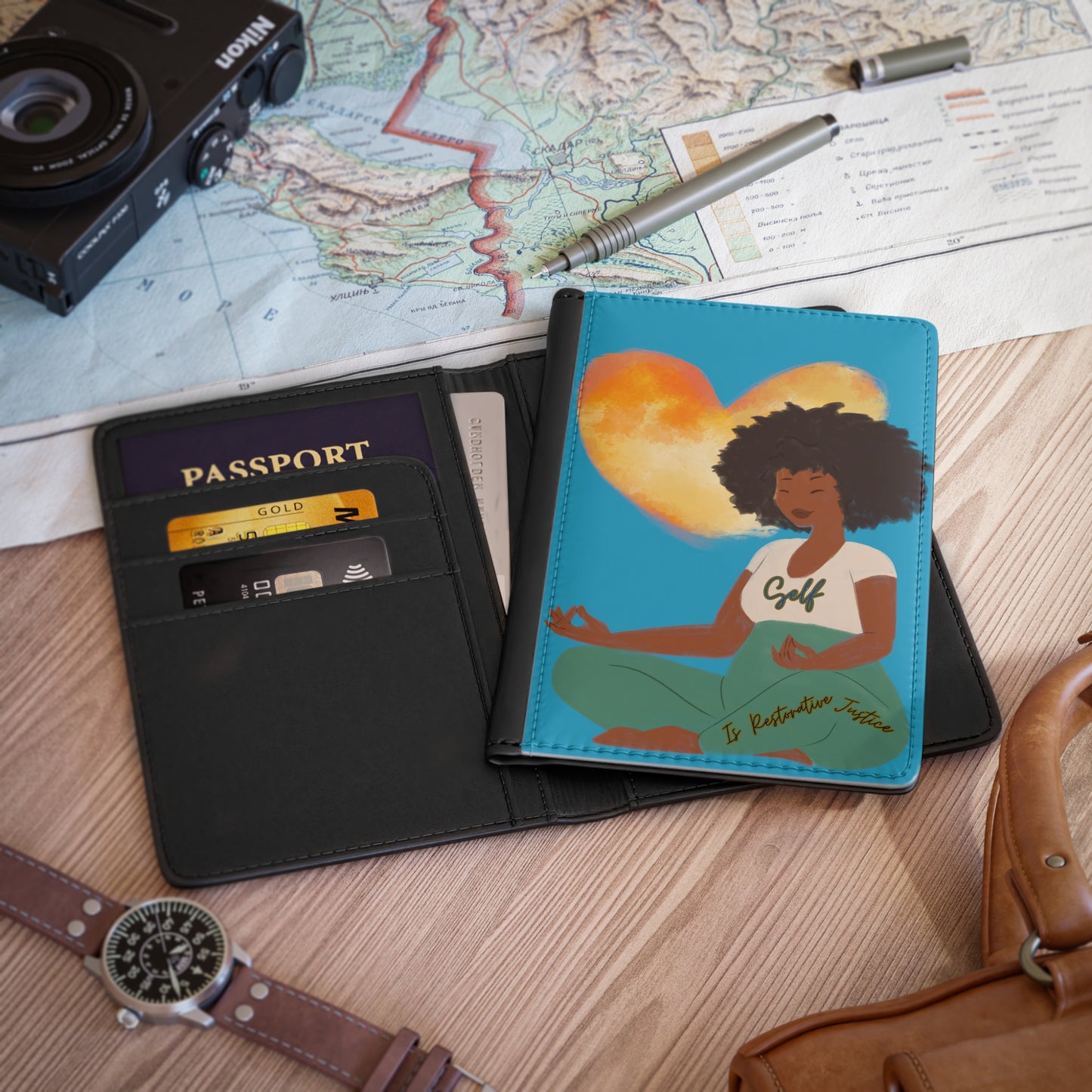 Self Love is Restorative Justice Passport Cover