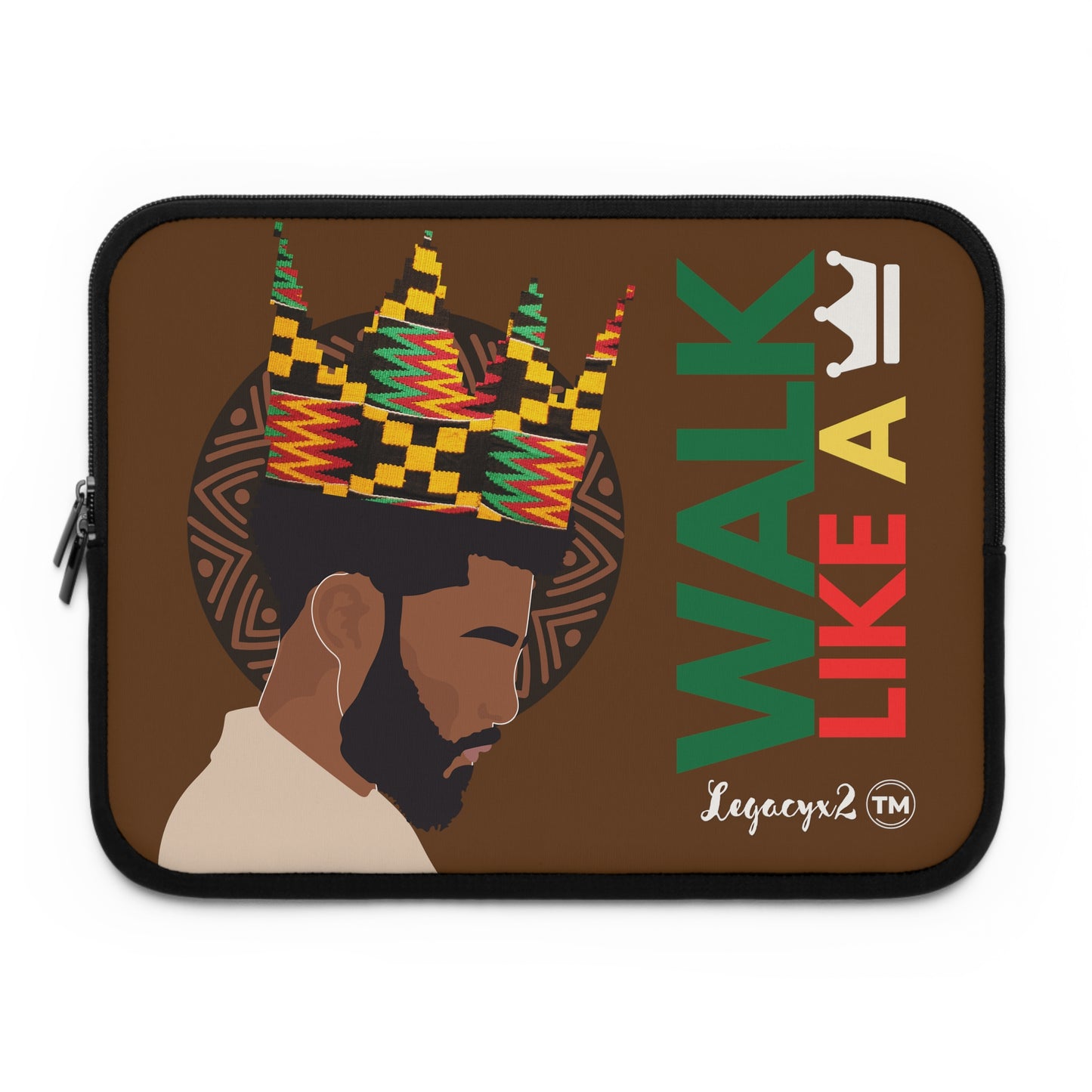 Walk Like a King Laptop Sleeve