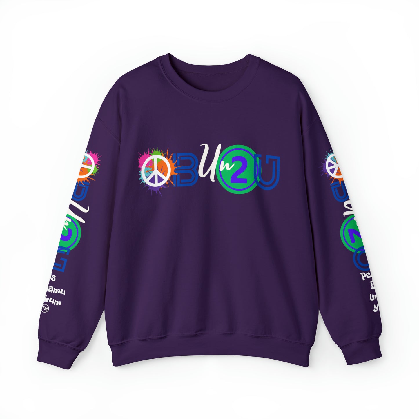 Peace Be Unto You / As Salaamu Alaikum Unisex Heavy Blend™ Crewneck Sweatshirt