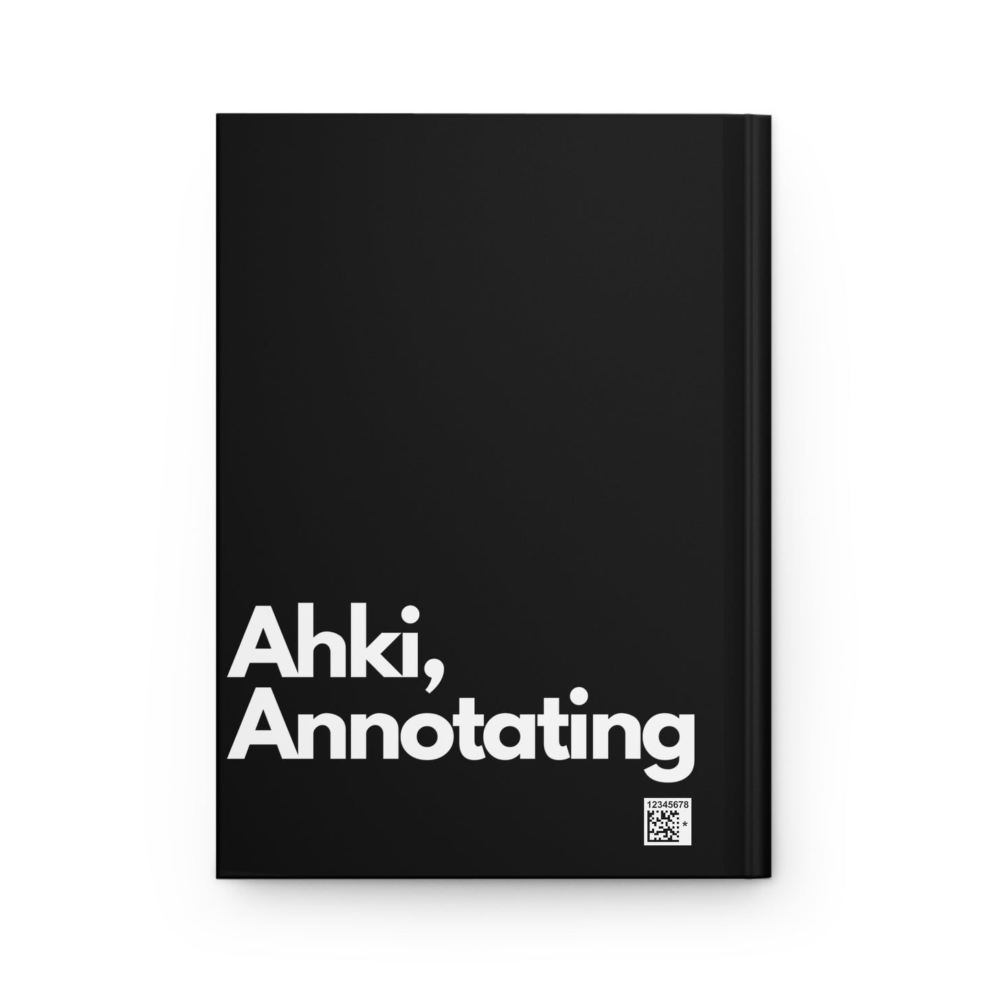 Ahki Annotating Hardcover Journal Matte