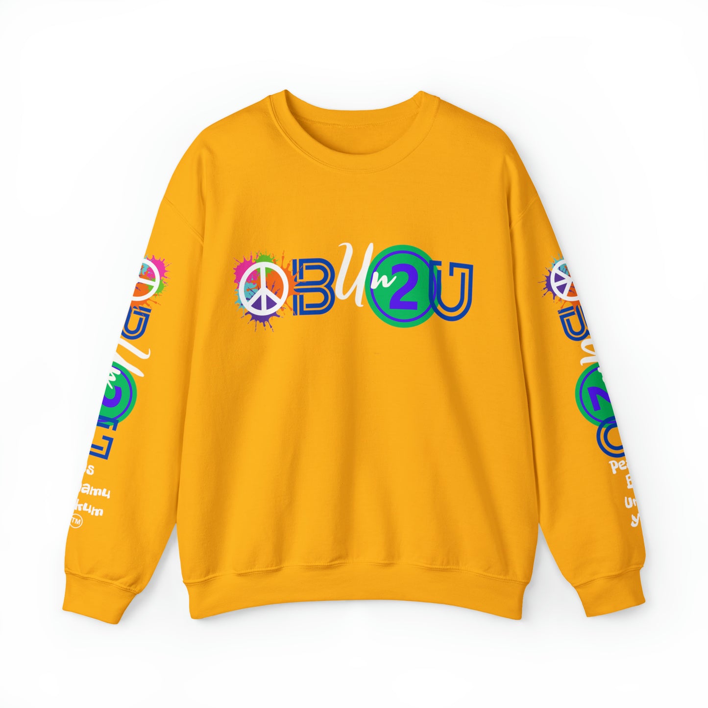 Peace Be Unto You / As Salaamu Alaikum Unisex Heavy Blend™ Crewneck Sweatshirt