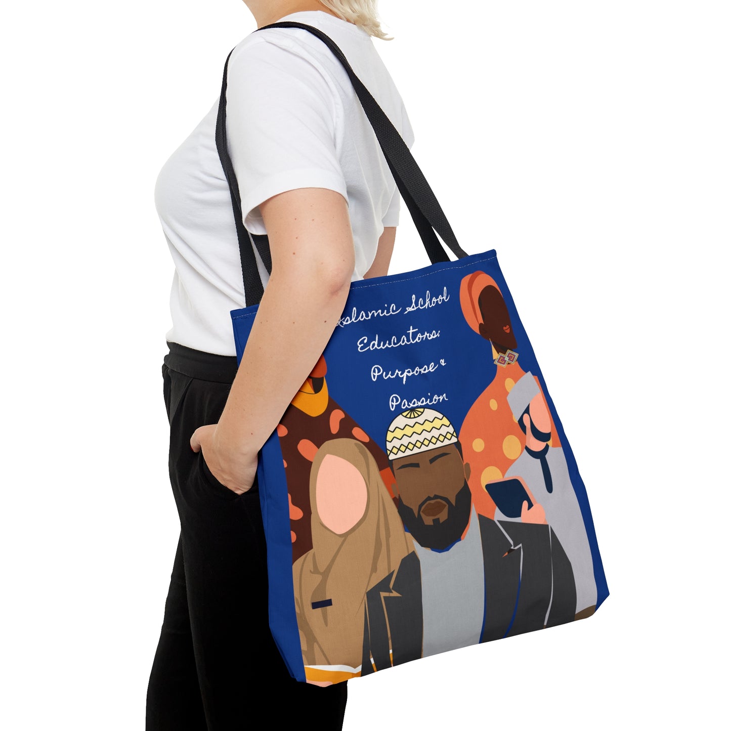 Islamic School Educators Needed & Necessary Tote Bag (AOP)