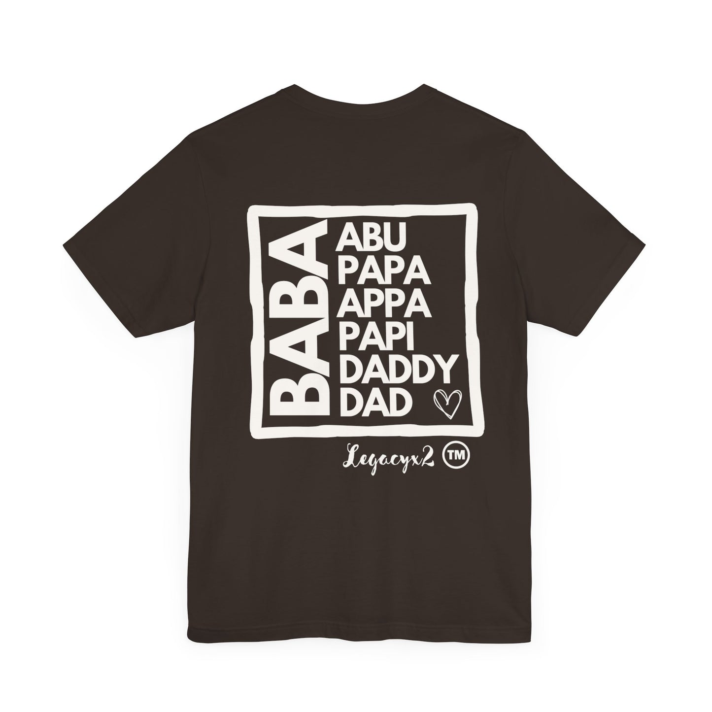 BLESSED BABA Jersey Short Sleeve Tee
