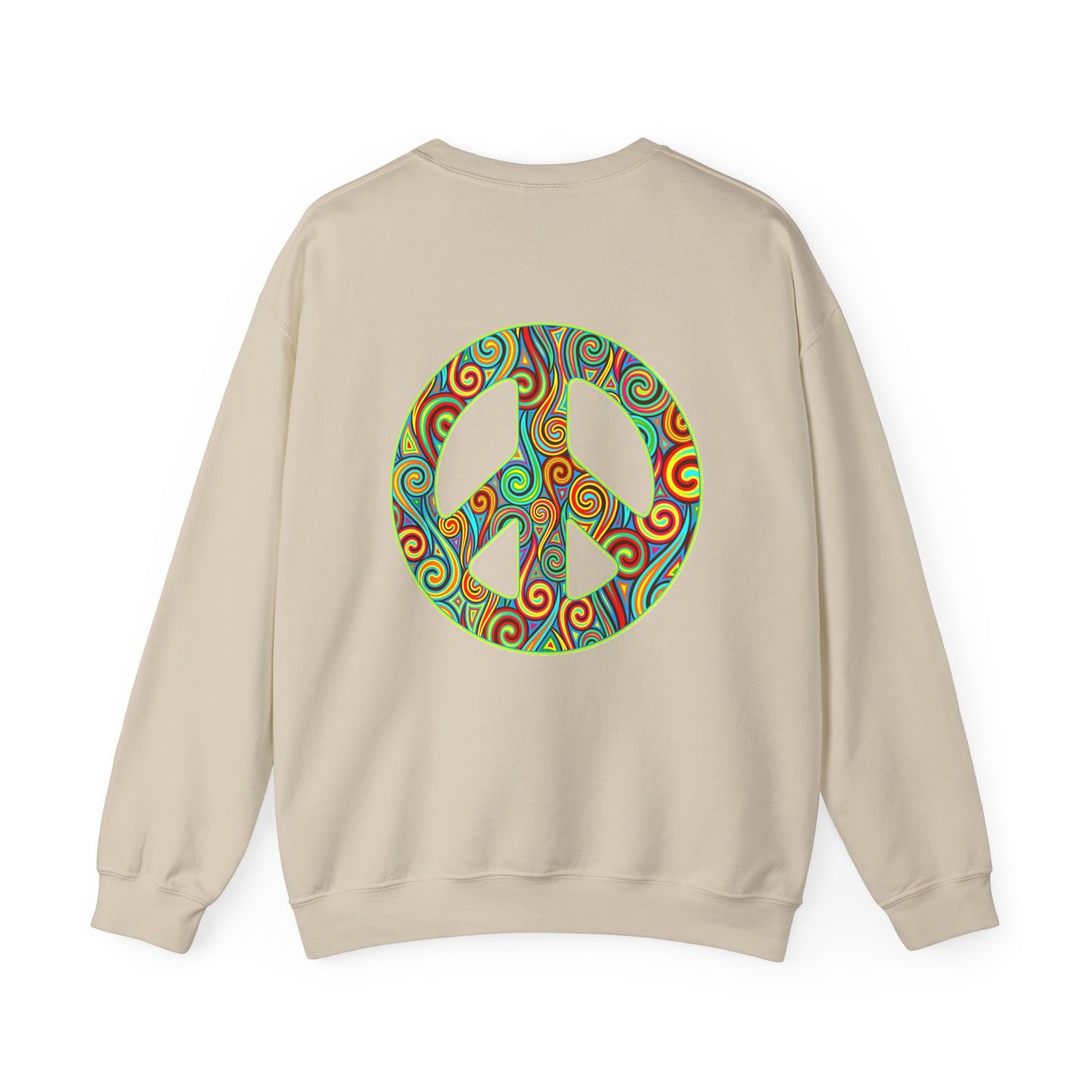 Vetting Her Vicinity to Keep Her Peace Unisex Heavy Blend™ Crewneck Sweatshirt