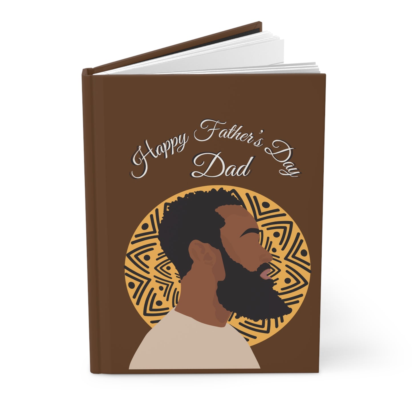 Happy Father's Day Dad Hardcover Journal Matte