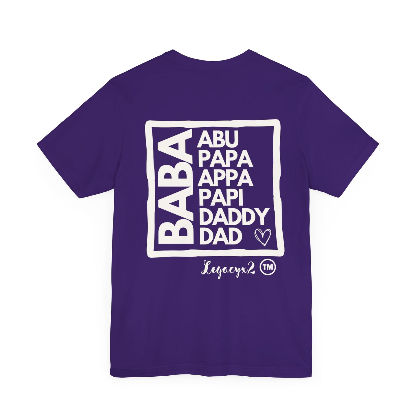 BLESSED BABA Jersey Short Sleeve Tee
