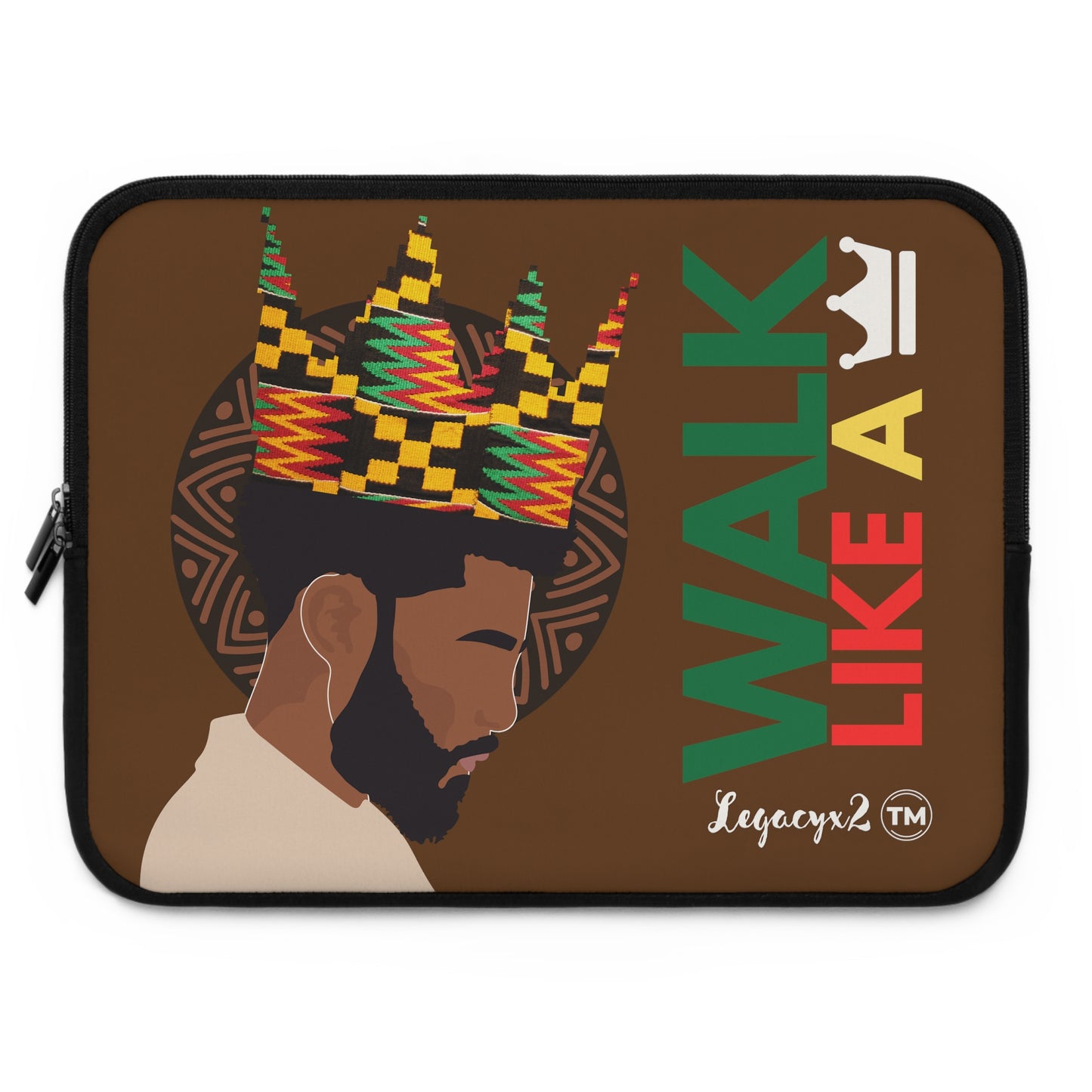 Walk Like a King Laptop Sleeve