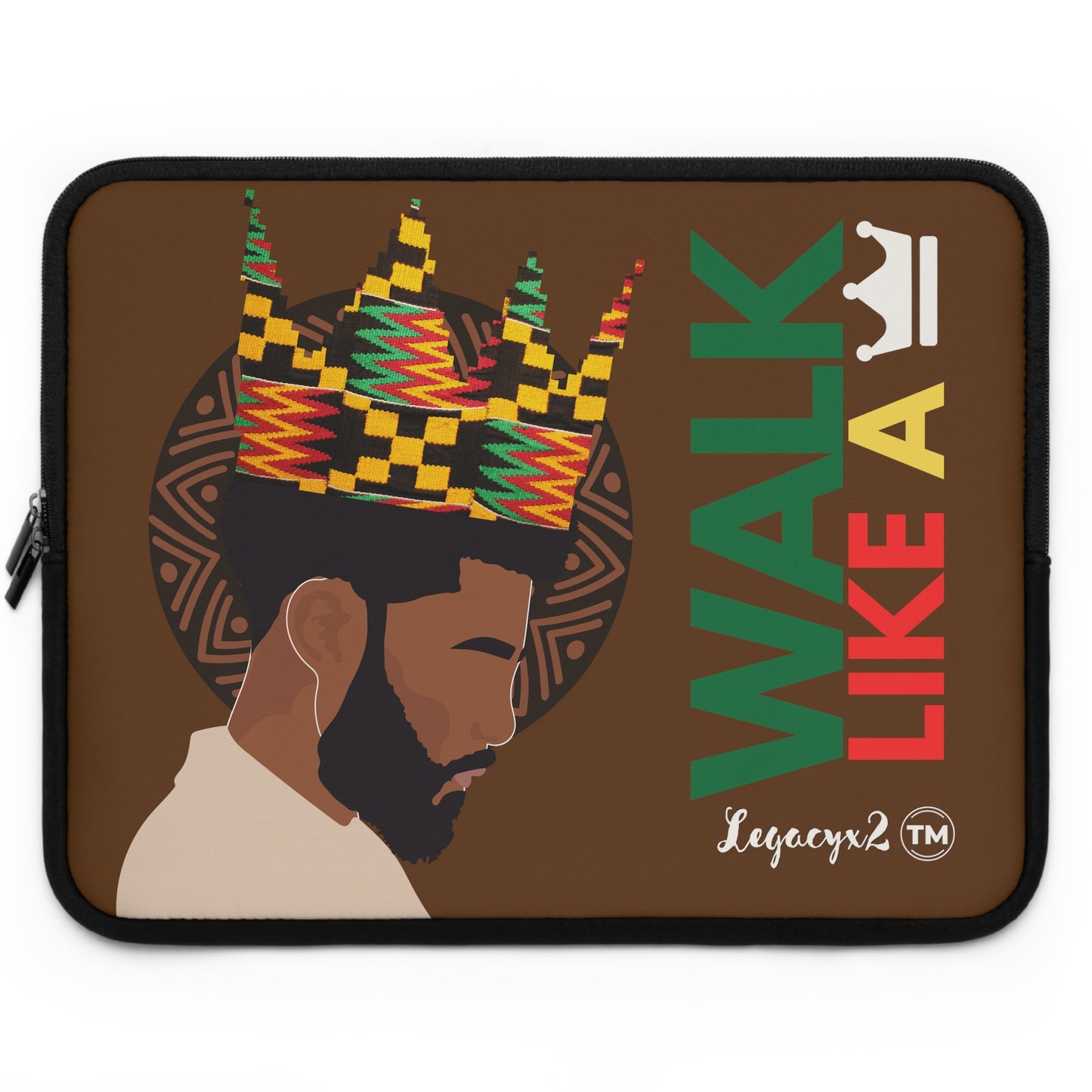 Walk Like a King Laptop Sleeve