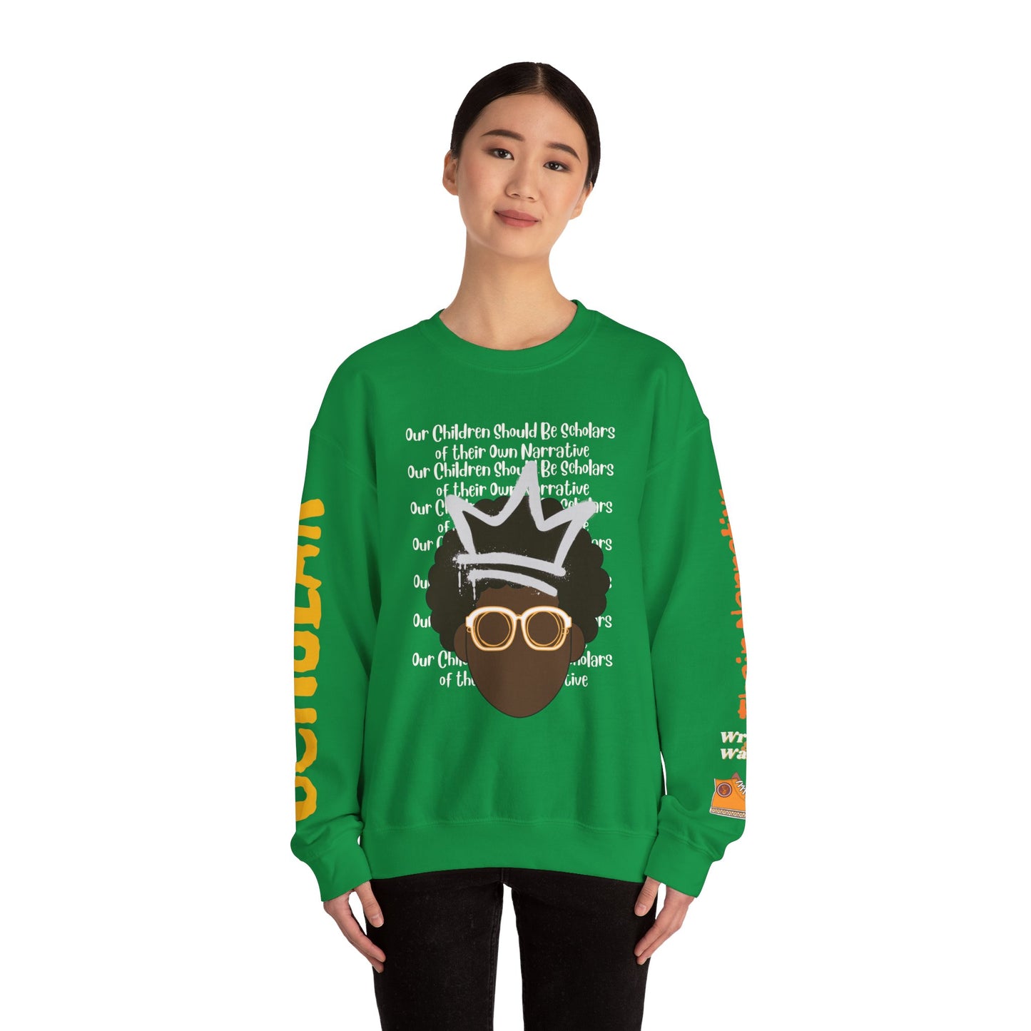 Scholar All Over Print Unisex Heavy Blend™ Crewneck Sweatshirt