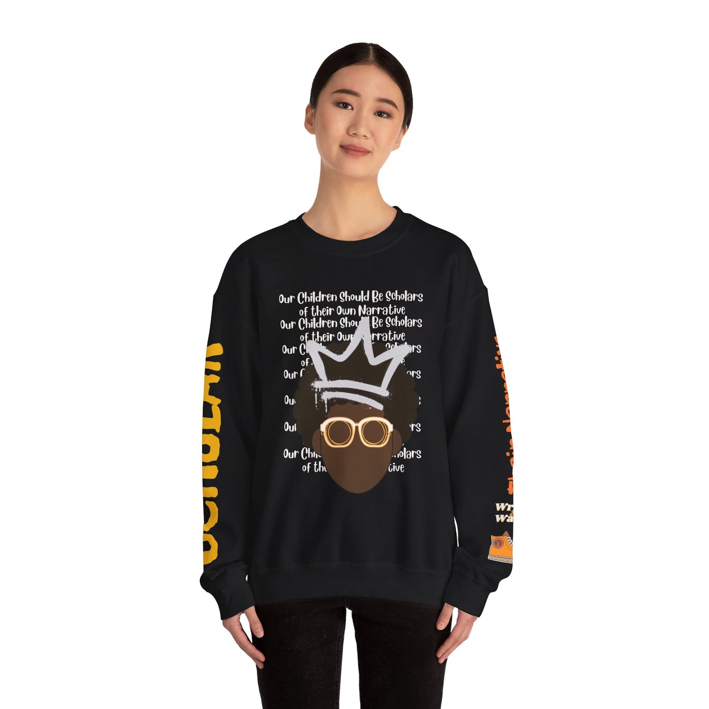 Scholar All Over Print Unisex Heavy Blend™ Crewneck Sweatshirt
