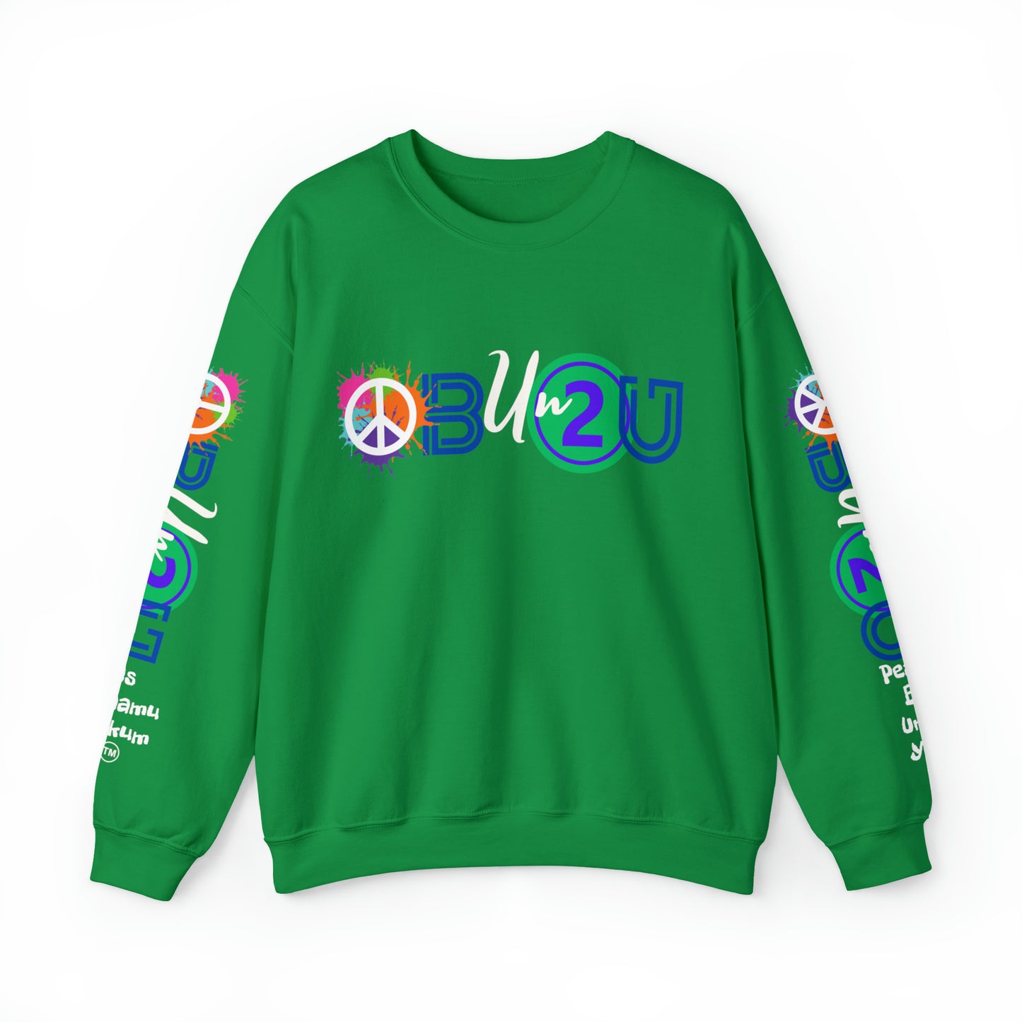 Peace Be Unto You / As Salaamu Alaikum Unisex Heavy Blend™ Crewneck Sweatshirt