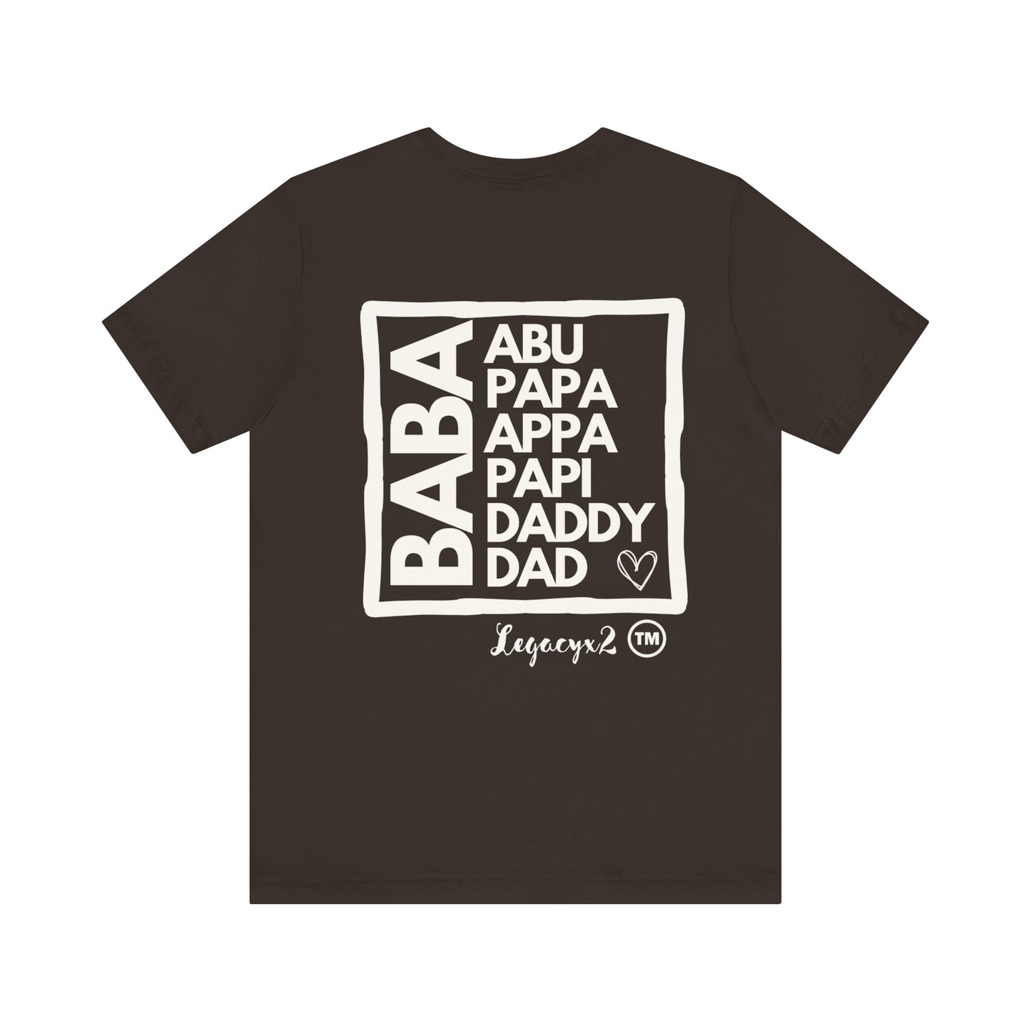 BLESSED BABA Jersey Short Sleeve Tee