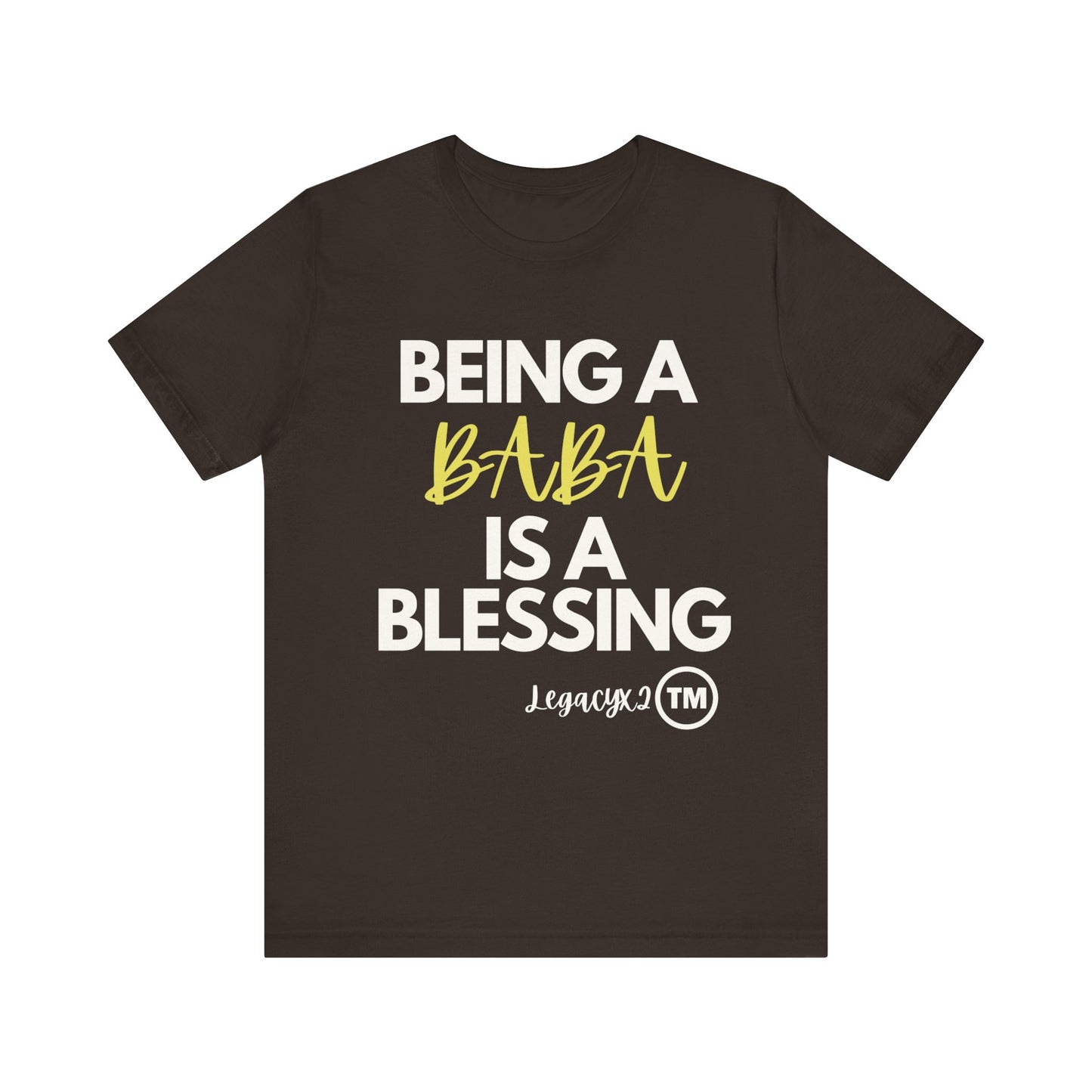 BLESSED BABA Jersey Short Sleeve Tee