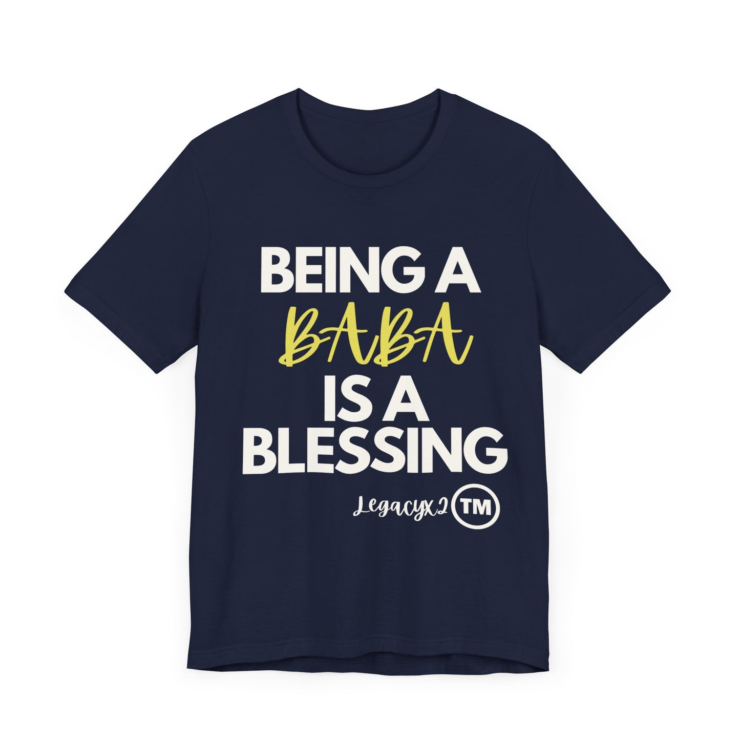 BLESSED BABA Jersey Short Sleeve Tee